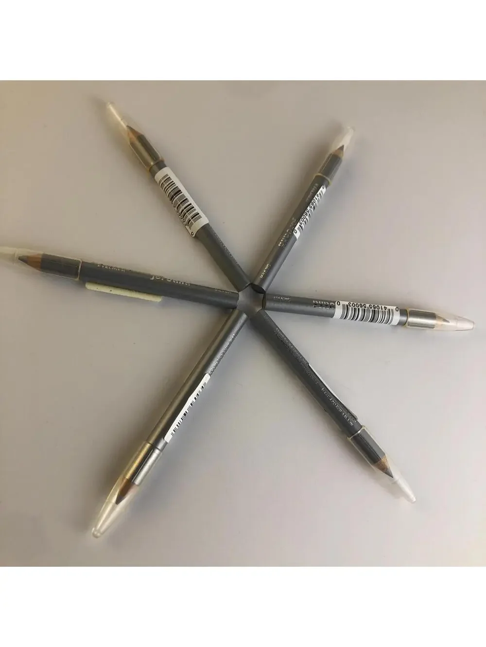 Lot of 6 Jordana Silver Eyeliner Pencils 4